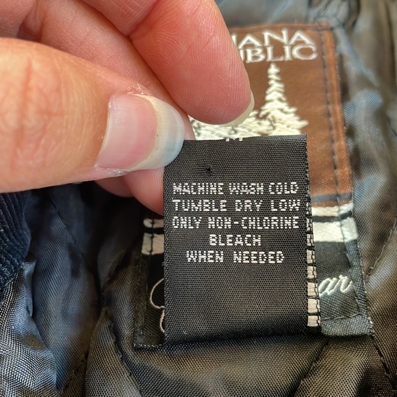 Vintage 90s Banana Republic Cabin Wear Full Zip Sherpa Jacket Nordic—Men’s M - Picture 8 of 11